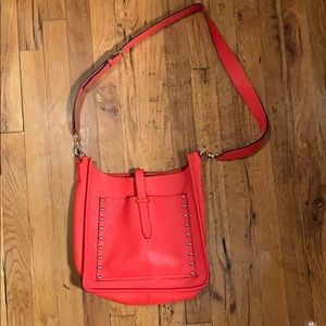 Rebecca Minkoff Red Unlined Feed Crossbody Bag